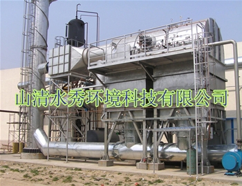 RTO蓄热式（shì）焚烧技术安装现（xiàn）场（chǎng）
